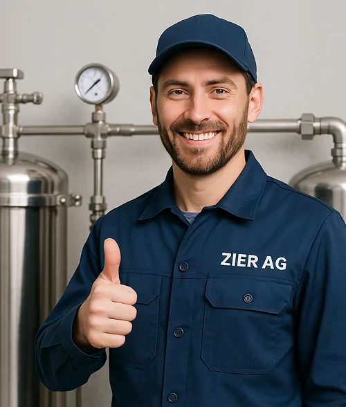 Servicetechniker von ZIER AG